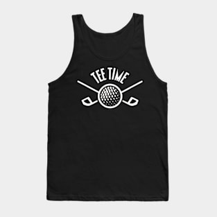 Golfers Tee Time Tank Top